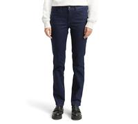 Straight-Jeans TOM TAILOR "Alexa Straight" Gr. 27, Länge 32, blau (clean rinsed blue denim) Damen Jeans (23828117-27) clean rinsed blue denim