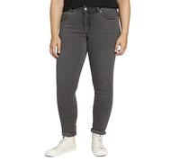 TOM TAILOR Damen 1026890 Plussize Skinny Jeans Mit Stretch, 10264 - Dark Stone Black Denim, 52 Große Größen EU