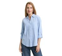 Tom Tailor Bluse mit Brusttaschen dreamy blue Größe 42
