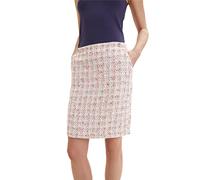 TOM TAILOR Damen 1035324 Boucle Rock, 31580 - Blue Red Boucle, 44