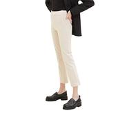 TOM TAILOR Damen 1035494 Mia Slim Fit Hose, 12365 - Dusty Beige, 42W / 28L