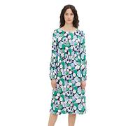 TOM TAILOR Damen 1035861 Kleid mit Muster, 31572 - Green Flower Design, 36
