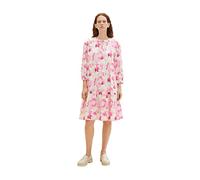 TOM TAILOR - Gemustertes Kleid pink shapes design 38