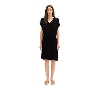 Tom Tailor Kleid in Schwarz - 54% | Größe 34 | Damen Kleider