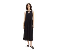TOM TAILOR Damen 1036669 Kleid, 14482 - Deep Black, 42