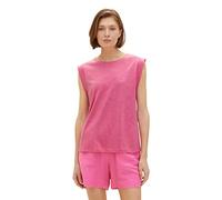 TOM TAILOR Damen 1036779 Top, 31647 - Nouveau Pink, M