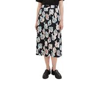 TOM TAILOR Damen 1037701 Plissee Rock mit Muster, 32413-tie dye Flower Design, 38