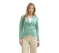 TOM TAILOR Damen 1038703 Basic Ottoman Blazer mit Taschen, 13010 - Faded Green, XS