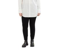 TOM TAILOR Damen 1038822 Leggings mit Ziernaht, 14482-deep Black, 52/28