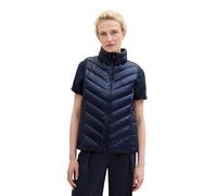 Steppweste TOM TAILOR Gr. XS (34), blau (sky captain blue) Damen Westen (49968642-XS) sky captain blue