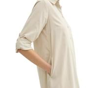 TOM TAILOR Damen 1043051 Hemd Kleid aus Cord, 12365-Dusty Beige, 40