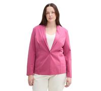 TOM TAILOR Damen 1043776 Plussize Blazer aus fliessendem Material, 16348-Pink Velvet, 50