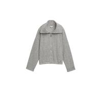 TOM TAILOR Damen 1044252 Sweatjacke, 36596-Grey Heringbone Boucle, XXL