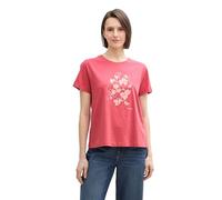 Tom Tailor Damen 1045534 T-Shirt, 11016 - Berry Red, XXL EU