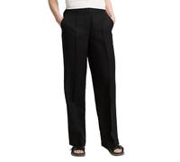 TOM TAILOR Damen 1045768 Lea Wide Hose, 14482-Deep Black, 38W / 32L