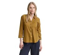 TOM TAILOR Damen 1046197 Bluse, 15664-Nutria Olive, 42