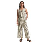 TOM TAILOR Damen 1046422 Jumpsuit, 38058-Natural Zig Zag Design, 42
