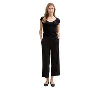 TOM TAILOR Damen 1046423 Jumpsuit, 14482-Deep Black, 34