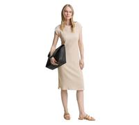 Tom Tailor - Crinkle Kleid champagne structure - Gr. - 40