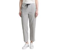 TOM TAILOR - Seersucker Culotte Hose mit Kordelzug navy seersucker stripe 34/28