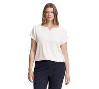 TOM TAILOR Damen 1047158 T-Shirt, 10315-Whisper White, 44