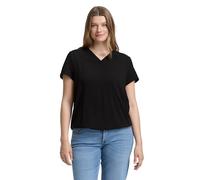 TOM TAILOR Damen 1047196 Bluse, 14482-Deep Black, 46