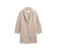 TOM TAILOR Damen 1047230 Mantel, 38230-Boucle Beige Melange, 52