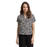 Tom Tailor Damen 1047576 Bluse Mit Muster, 38402 - Navy Abstract Dot Design, 38 EU