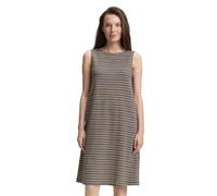 TOM TAILOR Damen 1047639 Jacquard Kleid, 38581-Black Knit Structure Stripe, 40