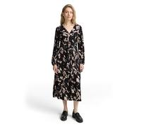 TOM TAILOR Damen 1047643 Kleid, 38399-Blurry Animal Design, 42