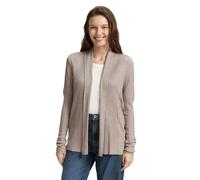 Tom Tailor Strickjacke Cardigan mit Schalkragen Damen Beige XXL