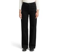 TOM TAILOR Damen 1047855 TTMADINA Wide Leg Jeans, 10240-Black Denim, 30W / 34L