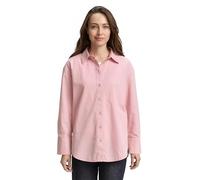TOM TAILOR Damen 1048319 Loose Fit Popeline Hemdbluse, 11055-Morning Pink, 44