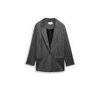 TOM TAILOR Damen 1048646 Loose Fit Blazer mit Glitzer-Effekt, 39338-Glitter Fabric, M