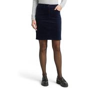 TOM TAILOR Damen 1048761 Rock aus Samt, 10668-Sky Captain Blue, 38