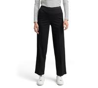 TOM TAILOR Damen 1048841 TTMIA Straight Hose, 14482-Deep Black, 42W / 30L