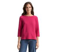 TOM TAILOR Damen 1049018 Langarmshirt mit Ottoman-Struktur