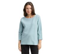 TOM TAILOR Damen 1049018 Langarmshirt mit Ottoman-Struktur