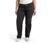 Tom Tailor Damen 1049407 Plussize Plus Size - Straight Jeans, 39420 - Faded Black, 44 Große Größen EU