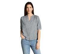 TOM TAILOR Damen 1049798 Bluse, 37495-Midnight Navy Blue, 38 cm