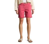 Tom Tailor Chinoshorts mit Gürtel in Pink, Größe 34