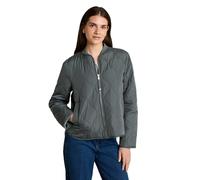 Steppjacke TOM TAILOR, Damen, Gr. XL, schwarzest olive, Steppware, Obermaterial: 100% Polyester. Futter: 100% Polyester, unifarben, regular fit hüftbedeckend, Rundhals, abgesteppte Kante, Jacken Stepp