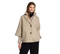Tom Tailor Damen 1051134 Cape-Jacke mit Stehkragen (1er Pack)