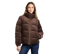 Tom Tailor Damen 1051155 Cord Puffer-Jacke mit Stehkragen (1er Pack)