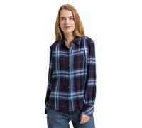 Tom Tailor 1051661 Langarmbluse 38 Navy Blue Big Check