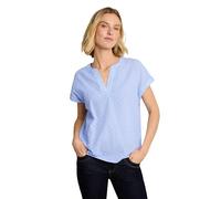 Tom Tailor Damen 1052107 Bluse, 40338-Kentucky Blue Dobby Stripe, 44