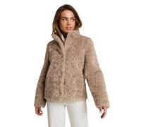 TOM TAILOR Damen 1052550 Kunstfelljacke mit Kapuze (1er Pack)