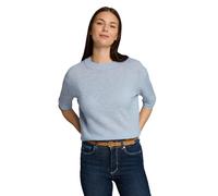 Tom Tailor - Cosy Strickpullover mit Alpaka-Anteil Kentucky Blue Melange - Gr. - S