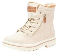 Tom Tailor Damen 4290060004 Schneestiefel, Cream, 37 EU