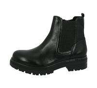 Tom Tailor Damen 4290506 Stiefelette, Black, 38 EU